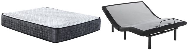 Sierra Sleep® by Ashley® Limited Edition 2-Piece Hybrid Firm and Good Adjustable Base King Mattress Set-0