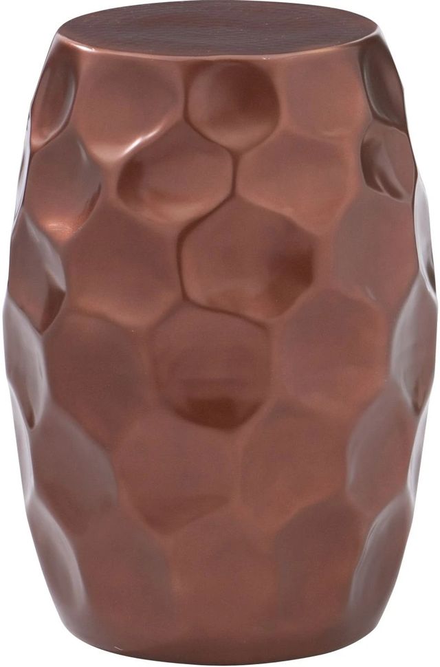 Powell® Soleil Antique Copper Side Table-0