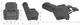 La-Z-Boy® Dorian Quarry Manual Wall Recliner-2