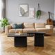 Northfield Living 2-Piece Black Occasional Table Set-4