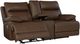 Signature Design by Ashley® VonRyan Tobacco Power Reclining Loveseat with Adjustable Headrest-2
