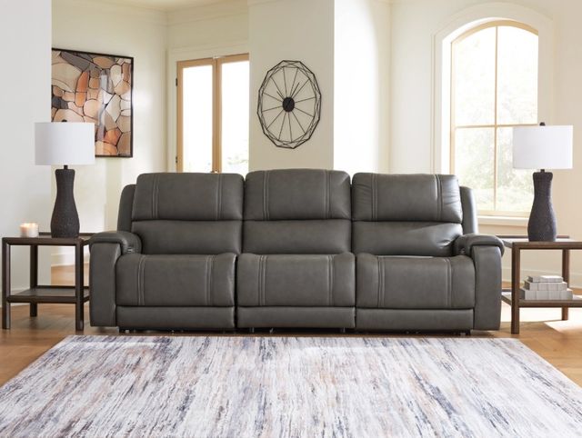 Signature Design by Ashley® 5Z-Harrenhurst 3-Piece Anchor Modular Power Reclining Sectional-4