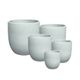 A & B Home 5-Piece Grey Outdoor Egg Pots-0