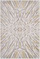 KAS Rugs Luna Ivory/Gold Illusions 5'x8' Area Rug-0