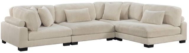 Homelegance® Traverse 4-Piece Beige135" Modular Sectional-0