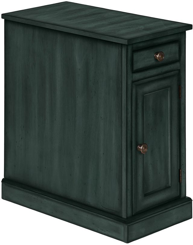 Monarch Specialties Inc. Antique Blue Narrow Accent Table-0