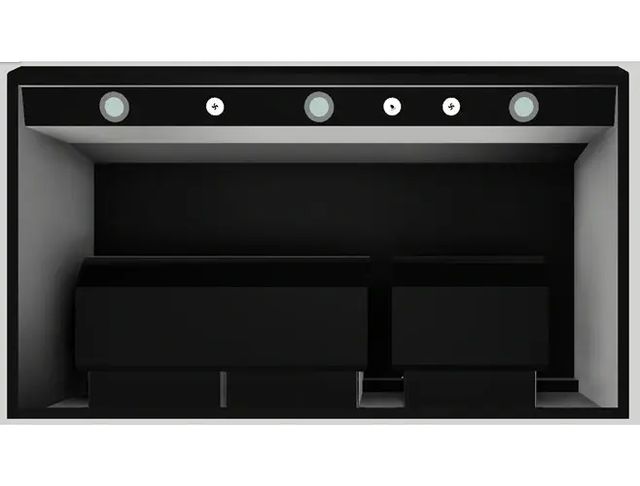Vent-A-Hood® 42" Black Wall Hood-2