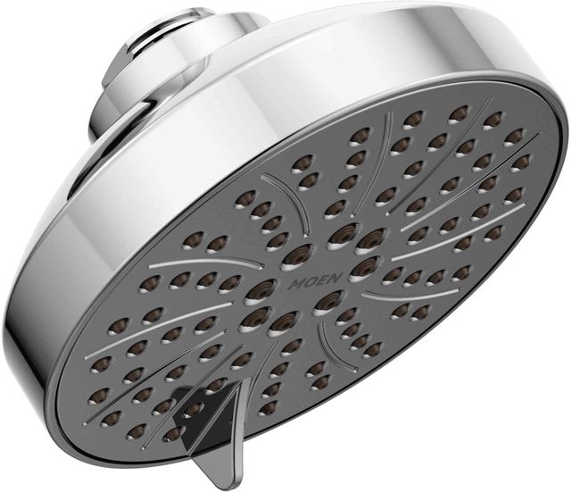 Moen® Chrome Six-Function 4.5" Diameter Eco-Performance Showerhead-0