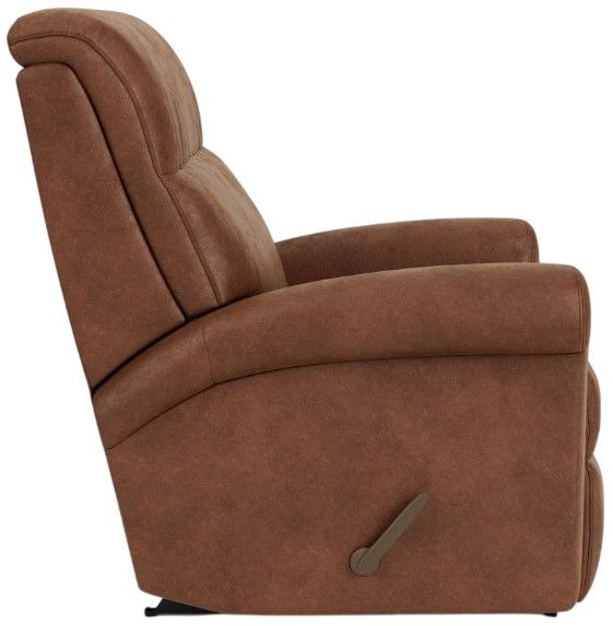 Flexsteel® Davis Chestnut Rocking Recliner-2