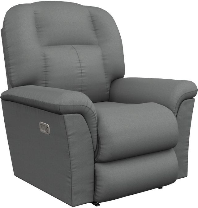 La-Z-Boy® Jasper Ice Power Wall Recliner with Headrest and Lumbar-0