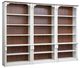 Martin Furniture Durham 3-Piece Brushed Chalk Bookcase-0