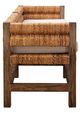 Furniture Classics Georgia Brown/White Settee-3