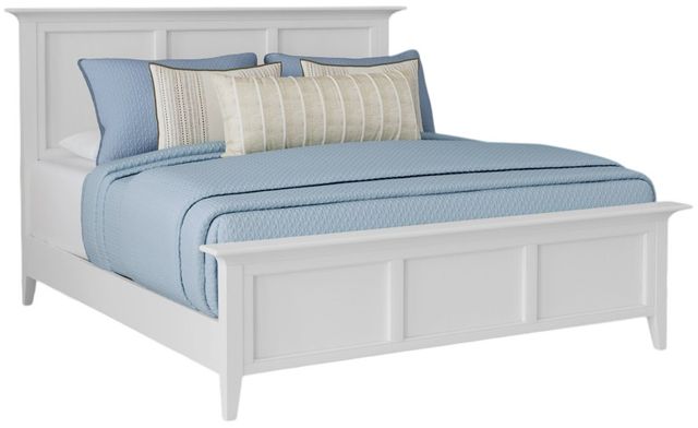 A-America® Westlake White California King Panel Bed-0