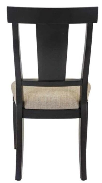 Martin Furniture Hartford Beige/Black Dining Side Chair-3