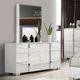 Furniture of America® Sinistra 4-Piece White Queen Bedroom Set-3