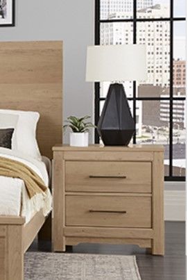 Artisan & Post by Vaughan-Bassett Crafted Cherry by Ben & Erin Napier Bleached Cherry Nightstand-2