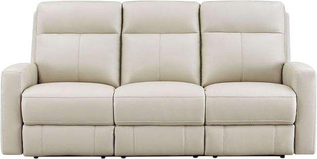Aurora Furniture Muskoka Vanilla Power Reclining Sofa-0
