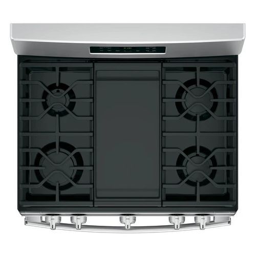 GE® 30" Stainless Steel Freestanding Natural Gas Range-3