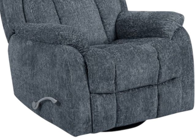 American Wholesale Furniture Calgary Slate Manual Swivel Glider Recliner-1