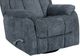 American Wholesale Furniture Calgary Slate Manual Swivel Glider Recliner-1