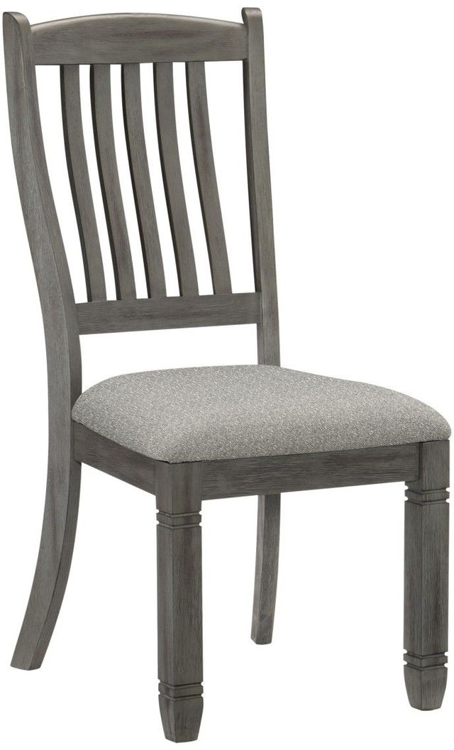 Mazin Furniture Granby 7-Piece Gray Dining Set-2