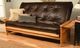 Kodiak Furniture Phoenix Oregon Trail Java/Butternut Queen Futon with Mattress-1