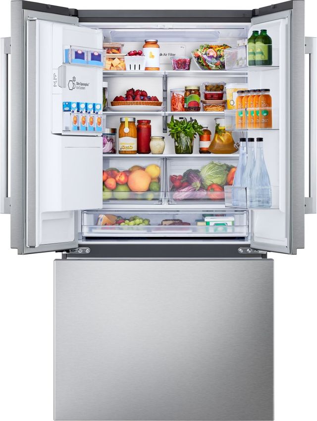 LG 36" 23.7 Cu. Ft. PrintProof™ Stainless Steel Counter Depth French Door Refrigerator-3