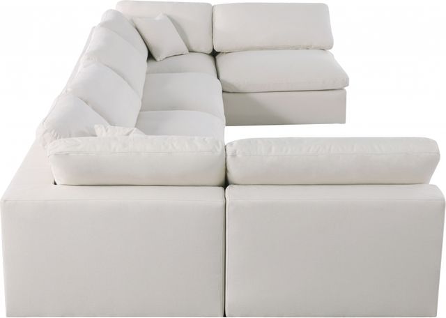 Meridian Furniture Serene 6-Piece Cream Modular Sectional-1
