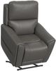 Flexsteel® Carter Smoke Power Lift Recliner with Power Headrest and Lumbar-3