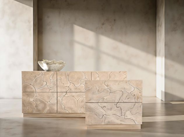 Bernhardt Calavaras Bernhardt Interiors Bleached Teak Dresser-1