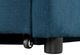 Furniture of America® Woburn Blue Convertible Chair-5