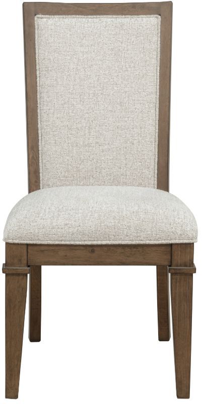 New Classic® Home Furnishings Mariana Gray/Vintage Mocha Upholstered Side Chair-2