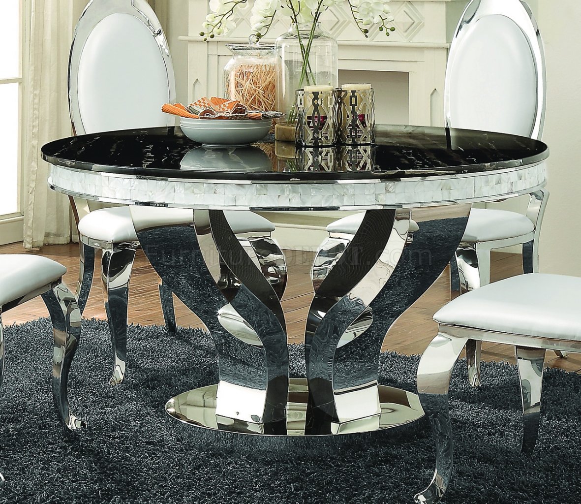 Coaster Furniture Anchorage Dining Table - Thumbnail 4