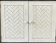 Vintage Furniture Herringbone 2-Door Console-1