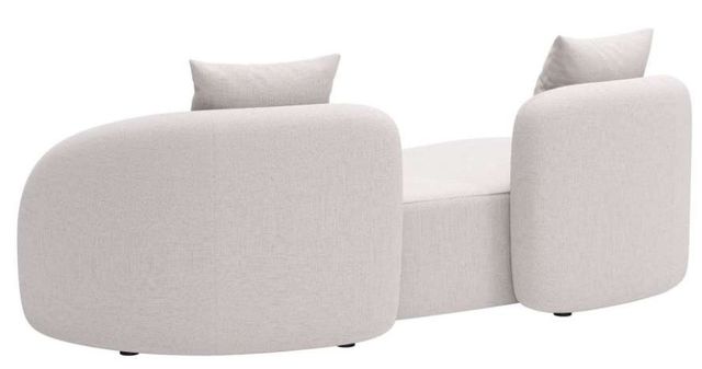 Zuo® Modern Sunny Isles Beige Fabric Outdoor Loveseat-4