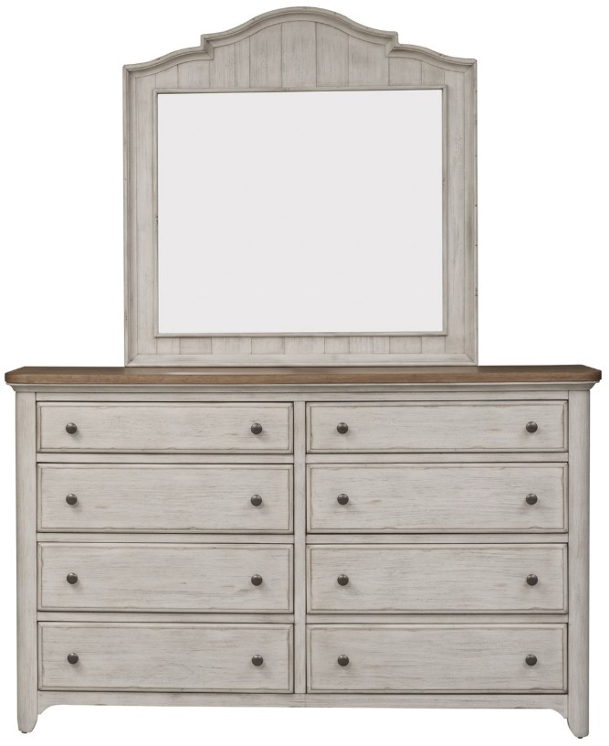 Liberty Furniture Industries Farmhouse Reimagined Dresser and Mirror - Thumbnail 4