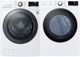 LG White Front Load Laundry Pair-0