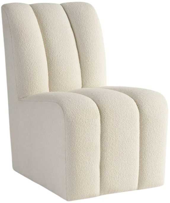 Universal Explore Home™ New Modern Kylo Canberra Ivory Side Chair-0