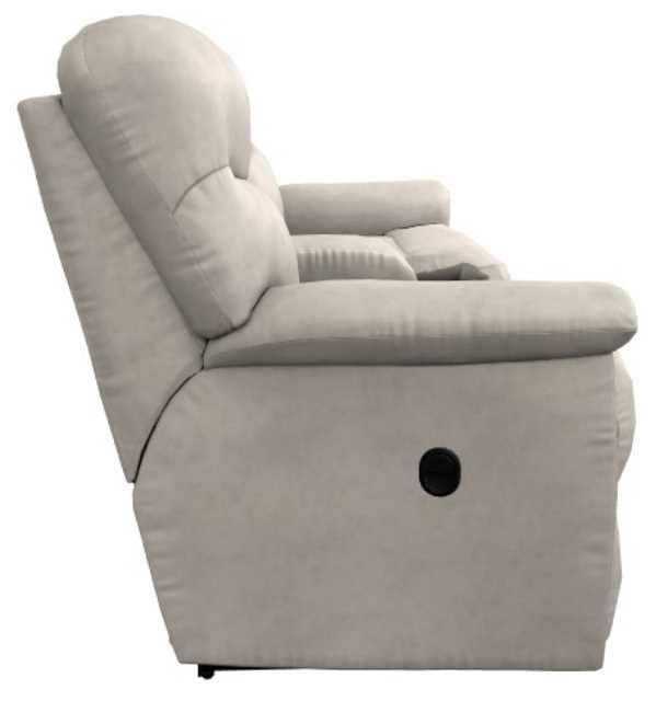 La-Z-Boy® James Oyster Manual Reclining Loveseat with Console-3
