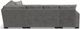 Charisma™ Theodore Chrome Stationary Sectional-2
