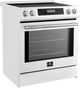 FORNO® Donatello 30" White Pro Style Induction Range-1