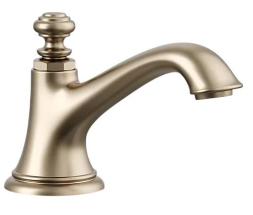 KOHLER® Artifacts® with Bell Design Vibrant Brushed Bronze Bathroom Sink Faucet Spout-0