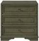 Bernards Tarrington Pistachio 3-Drawer Nightstand-2