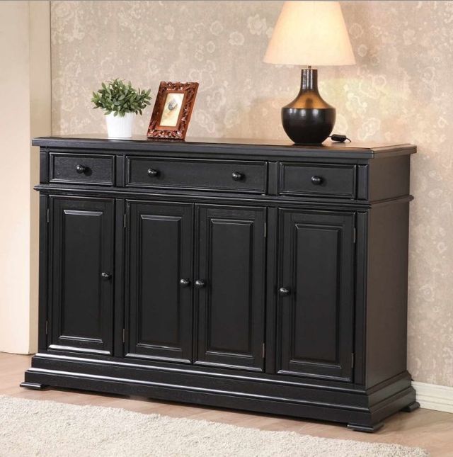 Winners Only® Quails Run Ebony Sideboard-1
