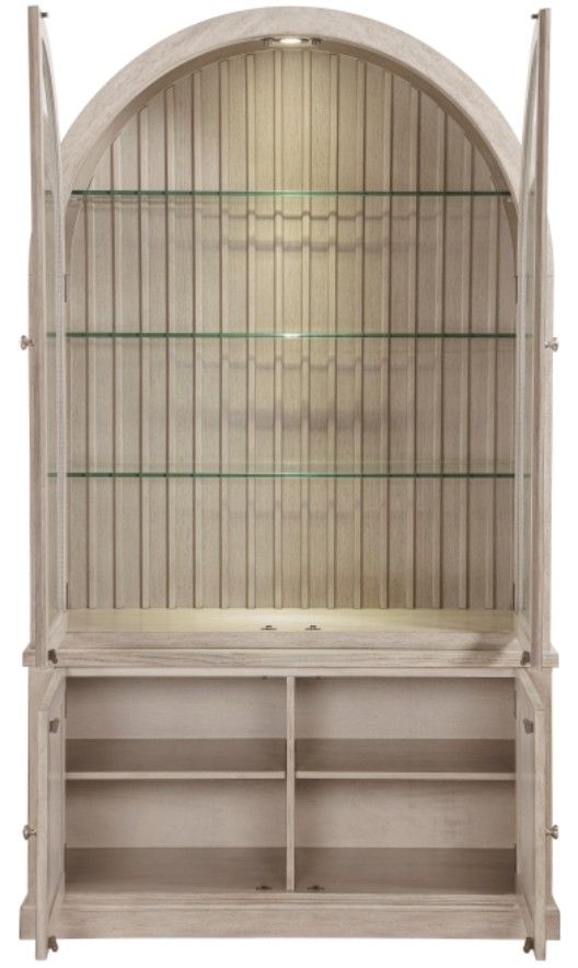 Homelegance® Lofton Light Gray Curio-3