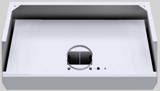 Vent-A-Hood® Designer Series 48" White Wall Mounted Range Hood-1