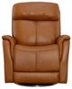 Flexsteel® View Dark Orange Swivel Power Recliner with Power Headrest and Lumbar-2
