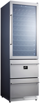 FORNO® Azienda 24" Stainless Steel Wine Cooler-1