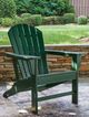 Signature Design by Ashley® Sundown Treasure Green Plastic Outdoor Adirondack Chair-4