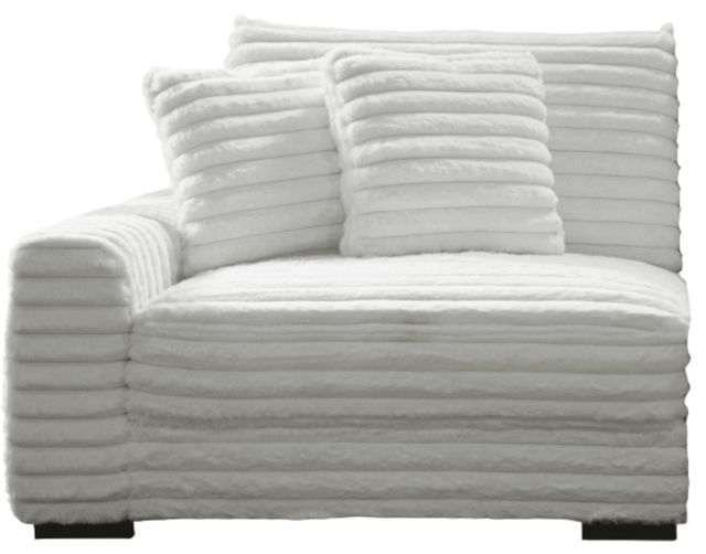 New Classic® Home Furnishings Embrace White Sofa-2